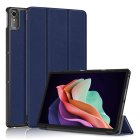 Lenovo Tab P11 Gen 2 (TB350FU) Trifold Stand PU Leather Hard Protective Cover Case, Dark Blue