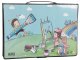 Art set for kids in carry case, 86 pieces