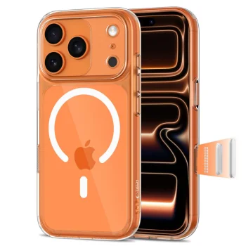 Tech-Protect Magpeak MagSafe CC Case for iPhone 17 Pro Max, Clear