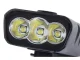 Bicycle Front Light / Flashlight with Powerbank, 3x LED CREE XM-L T6, Black