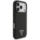 Guess Croco Triangle Logo MagSafe case for iPhone 18 Pro and 17 Pro, black
