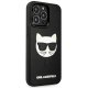 Karl Lagerfeld iPhone 13 Case 3D Rubber Choupette Black
