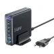 240W GaN Charging Station Tech-Protect DC240W-GaN 6 Ports Black