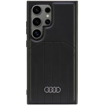 Audi Synthetic Leather MagSafe Case for Samsung Galaxy S24 Ultra Black