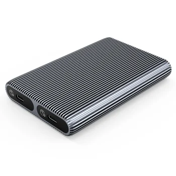 Orico AM2C3-2N Dual M.2 NVMe SSD Enclosure USB-C 3.2 10Gb/s, Gray