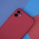 Apple iPhone 14 Plus 6.7\'\' Silicone Color Case Cover, Red