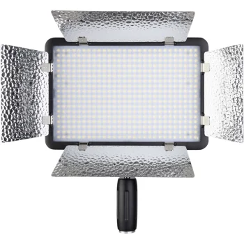Godox LED500LR-C LED Video Light with Barndoors (3300-5600 K, 2900 LUX, CRI 95)