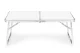 MultiGarden Small Folding Camping Table 60x40 cm, White