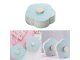 Rotating Flower Snack Organizer Box with Phone Holder, Blue