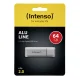 USB Flash Drive Intenso Alu Line 64GB USB 2.0, Silver