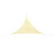 LUARO Triangular Sun Shade Sail / Canopy 4x4x4m, Waterproof, Beige