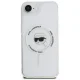 Karl Lagerfeld IML Metal Karl Head MagSafe Case for iPhone 16e White