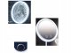 Round Make-up Table Mirror with LED Lighting and 5x Magnification, Different colors