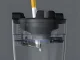 Car and Home Cup Ashtray with Extinguisher Black
