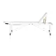 Balance 3-Segment Foldable Aluminum Massage Table, White