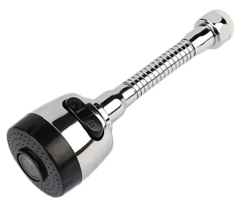 3-in-1 Kitchen Faucet Aerator with Flexible Hose