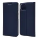 Google Pixel 4 Magnetic Adsorption Leather Card Holder Case Cover, Blue