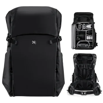 K&F Concept Star Wander 04 Camera Backpack 30L, Black
