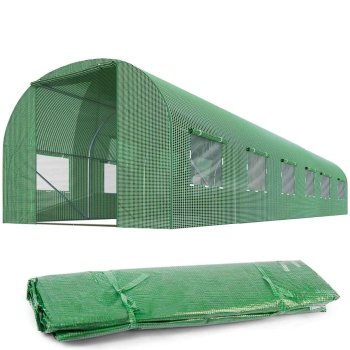 Plonos greenhouse tunnel film 3x6 m (18 m2), green