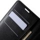 Huawei P10 2017 (VTR-L29) Litchi Texture Wallet Leather Mobile Phone Cover Case, Black