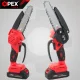 Cordless Chainsaw OPEX TOOLS OPX28026 6\" 21V 2x 1.5Ah, Red/Black
