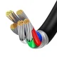 Baseus Superior USB Type C to Apple iPhone Lightning Data Charging Cable, PD, 20W, 1m, Black