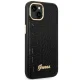 Guess Croco Collection Case for iPhone 14 Plus - Black