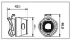 Bicycle Rear Light LED, USB, IPX5