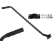 Metal Push Handle for Kids Bike Training, Black