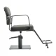 Hairdressing Chair Gabbiano Porto Grey with Grey Base