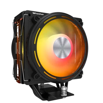 Darkflash E400 PLUS Active CPU Cooler, Black