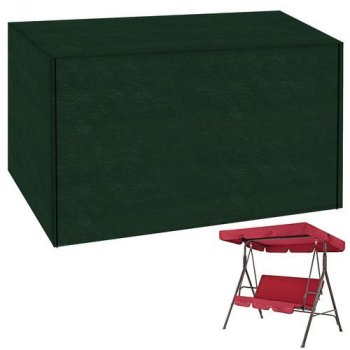 Garden Swing Cover Iso Trade 215x150x145cm, Green