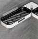 Bathroom and Kitchen Shelf Storage, Black