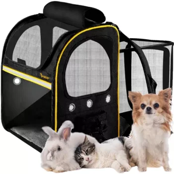 Purlov 00023185 Pet Carrier Backpack with Terrace, up to 7 kg