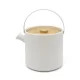 Bredemeijer Umea 142010 1.2L Tea Set with Warmer, White