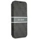 Guess 4G Stripe Folio Case for iPhone 13 mini, Grey