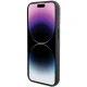 Karl Lagerfeld Glitter Choupette Logo Case for iPhone 15 Pro, Silver