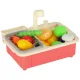 Kids Kitchen Play Set with Sink and Cuttable Vegetables, 54 Pcs