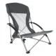 Trizand Folding Camping Chair, Grey