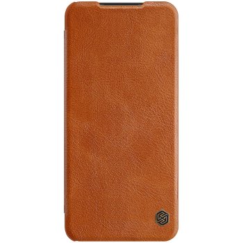 Samsung Galaxy A13 5G (SM-A136) Nillkin Qin Leather Book Case Cover, Brown | Telefona Maciņš Vāciņš Apvalks...
