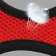 Reflective No-Pull Harness with Leash Set Size S, Red