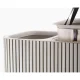 Joseph Joseph Tota Twin Luxe 90L Laundry Basket, Beige
