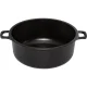 de Buyer Choc Extreme Saucepot with Glass Lid 28 cm, Induction, Black