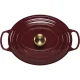 Le Creuset Signature Oval Casserole 31 cm, Garnet