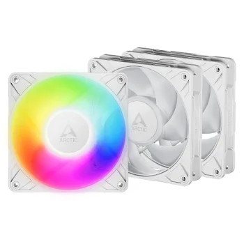 Arctic Gmbh P14 PRO PWM PST A-RGB 140mm PC Fans, 3-Pack, White