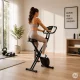 MOVEPRO Foldable Magnetic Exercise Bike 8 Resistance Levels 120 kg