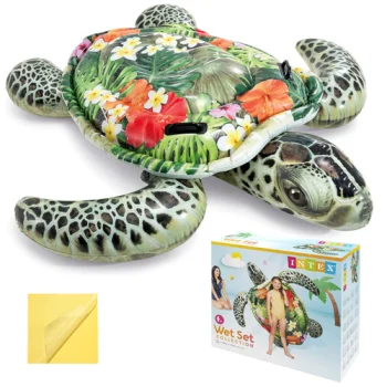 Inflatable Turtle Ride-On Pool Float INTEX 57555NP 191x170 cm