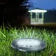 Maclean MCE318 Solar In-Ground Garden LED Light, IP44, 4000K