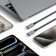 Tech-Protect UltraBoost Max USB-C 4.0 Cable 240W 2m - Gray