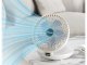 Portable Foldable Wireless Desk Fan with Clip Wall Mountable